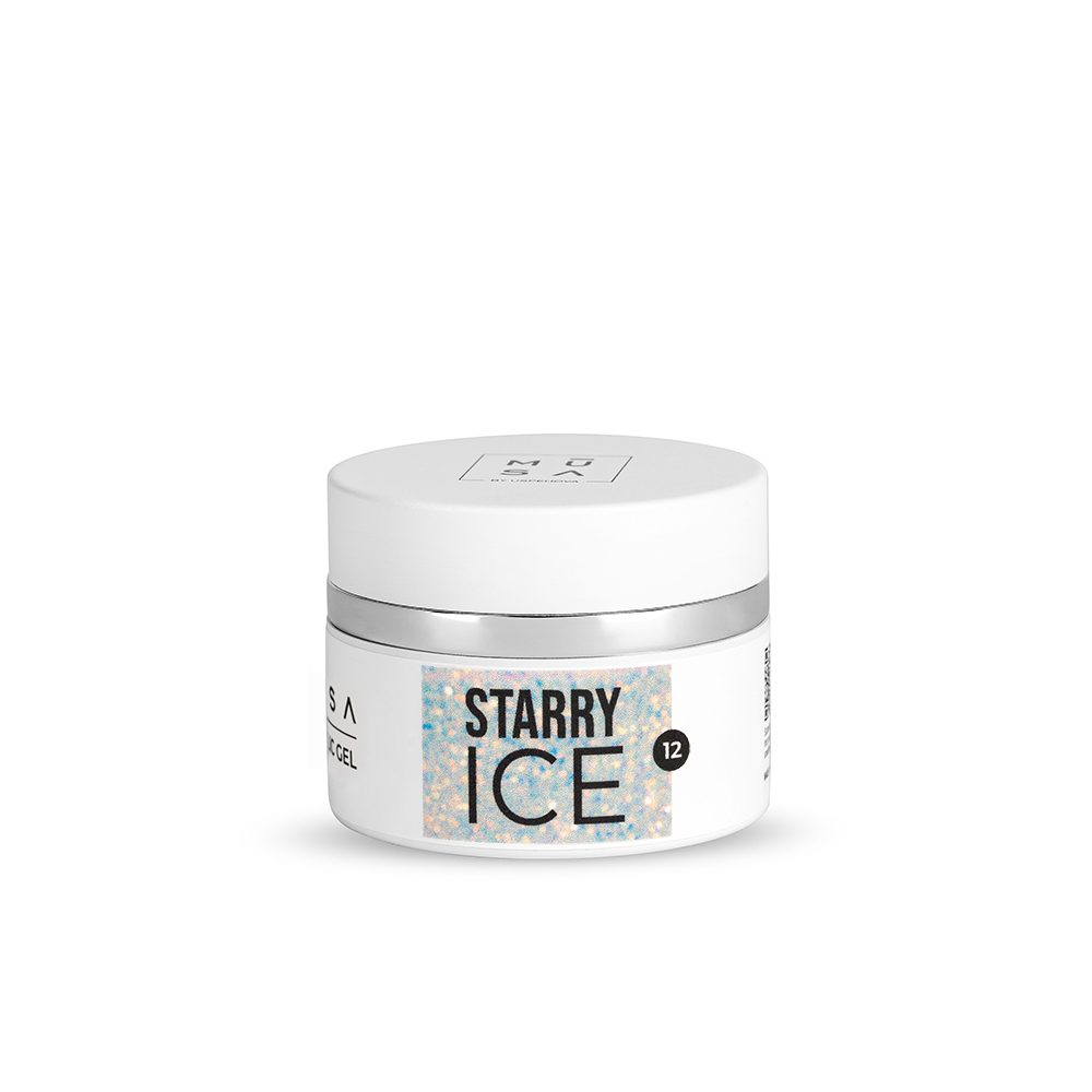 Photo de l'acrygel starry ice 12 en pot