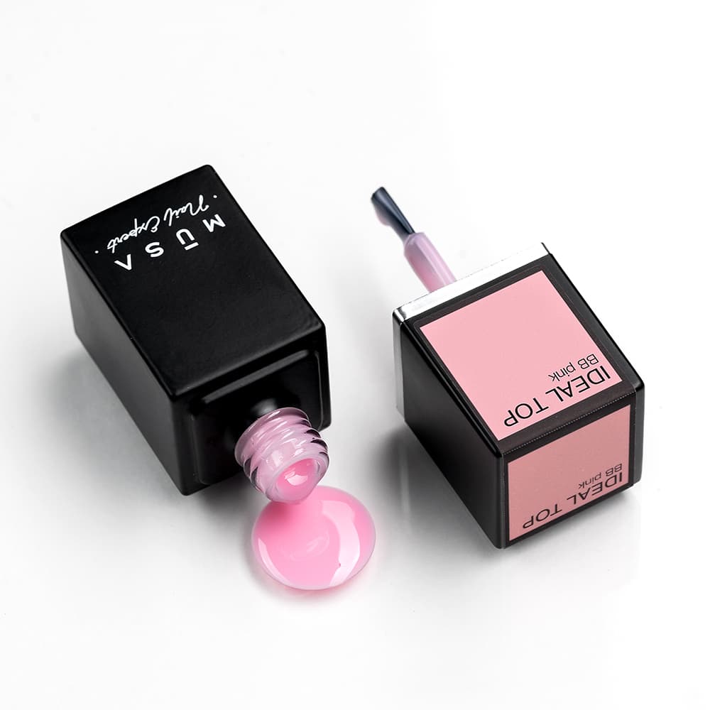 Photo du top coat Ideal Top BB pink