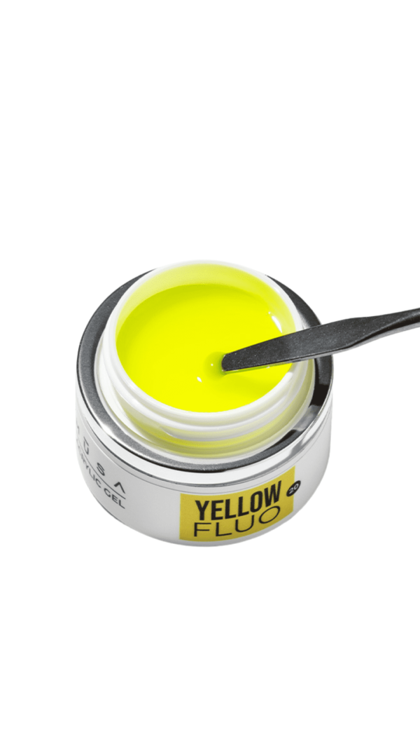 Photo de l'acrygel 20 yellow fluo, original.