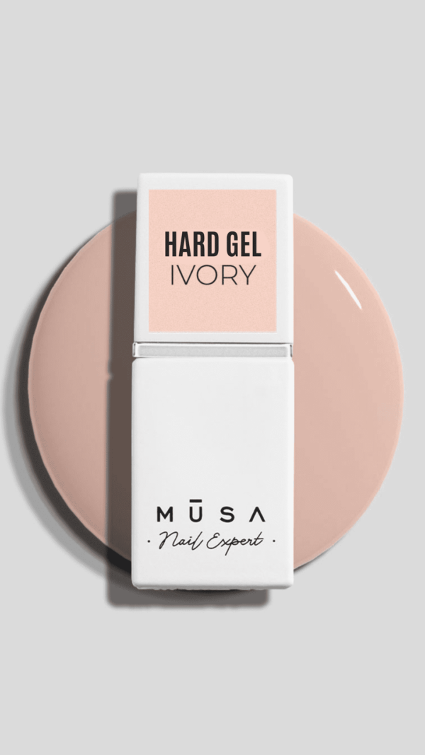 Photo de la hard gel ivory Musa Nails France