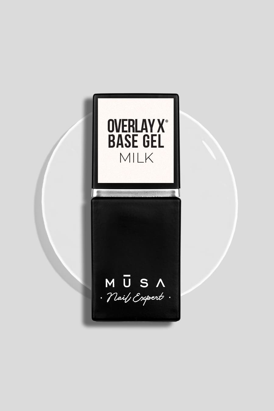 Photo de la base overlay de la couleur milk