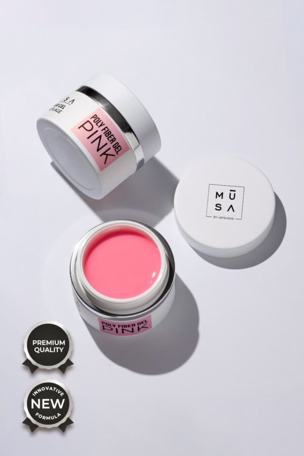 Photo du Poly gel rose