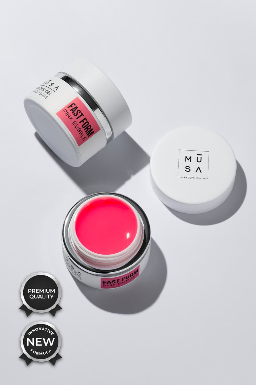 Photo du gel Fast form Pink Bubble