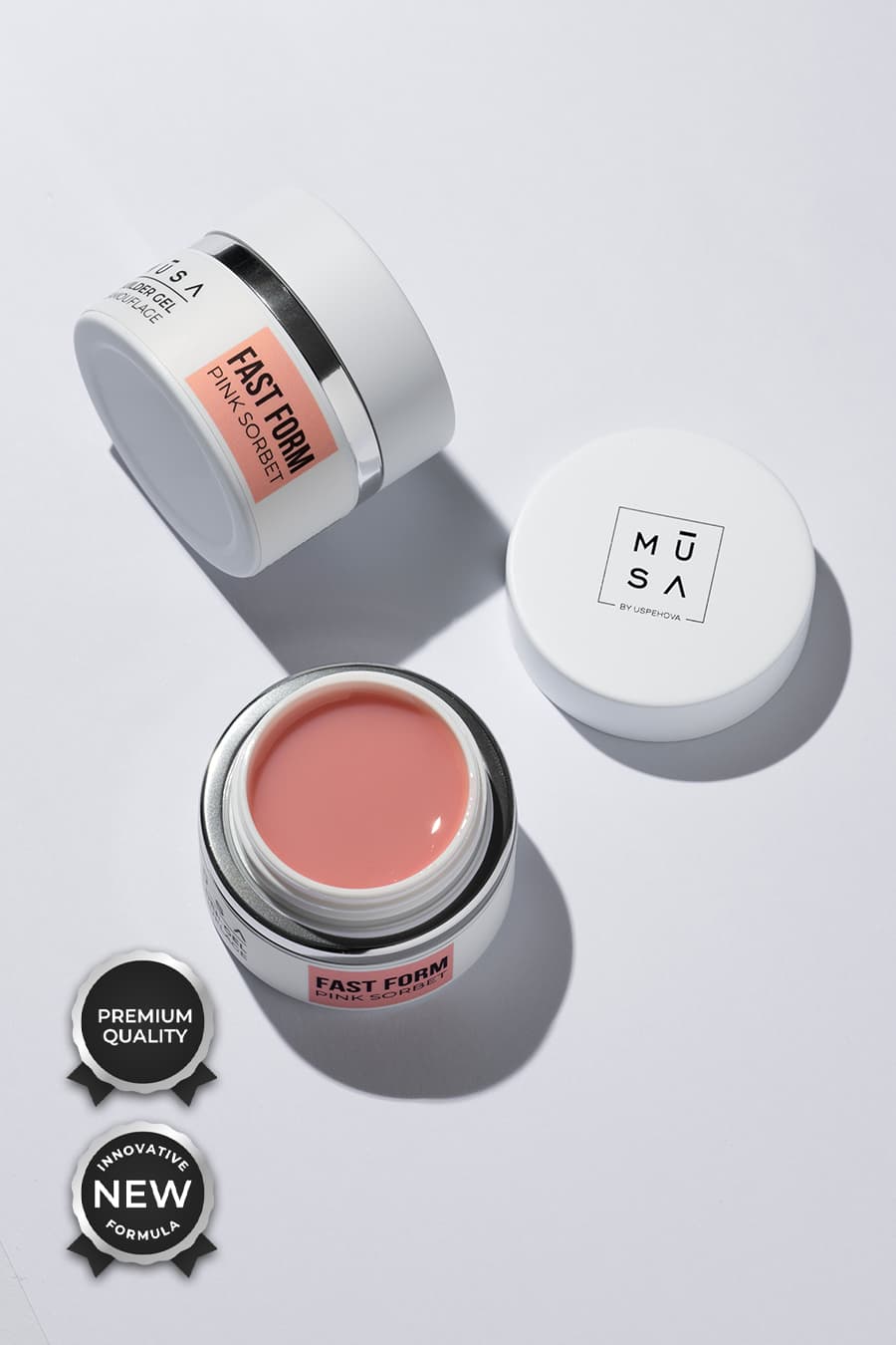 Photo du gel Fast form Pink Sorbet