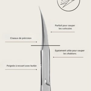 Ciseaux à cuticules Comfort 18/0