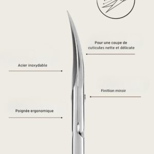 Ciseaux à cuticules Comfort 19/0
